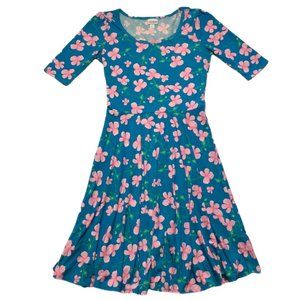 LuLaRoe Nicole Floral Midi Dress